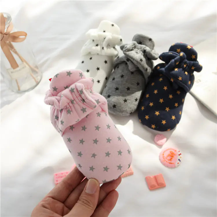 Baby Socks and 100% Cotton Baby Shoes