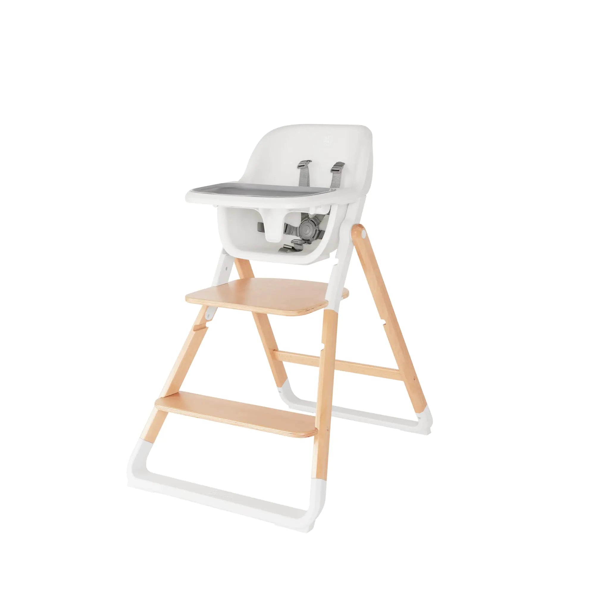 Ergobaby Evolve Baby Essentials Portable High Chair Natural Wood